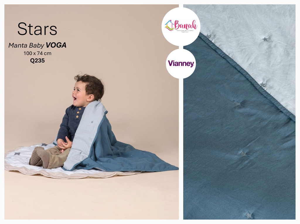 Manta Baby Voga Stars