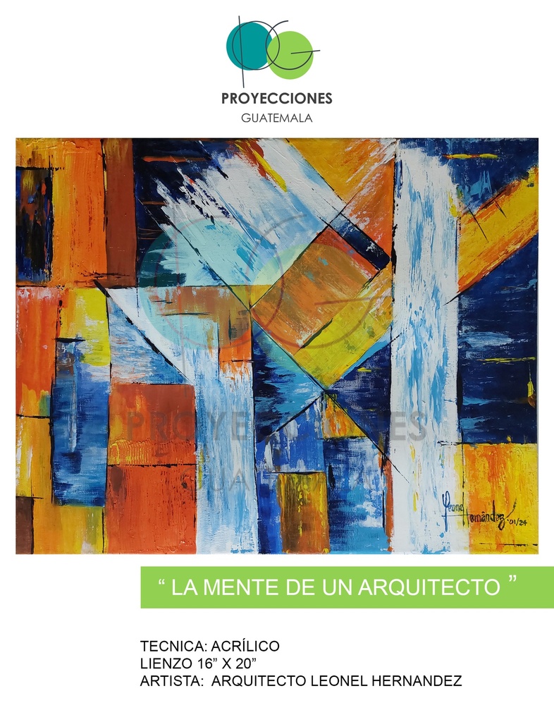 Pintura: La mente de un Arquitecto