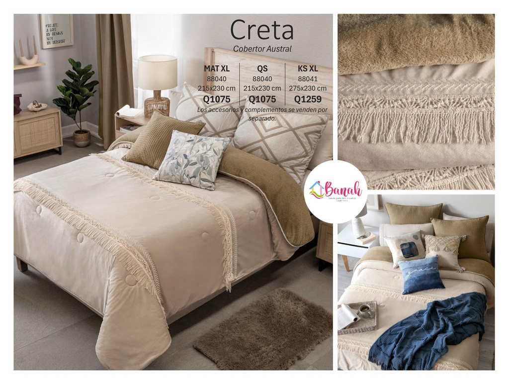 Cobertor Austral Creta