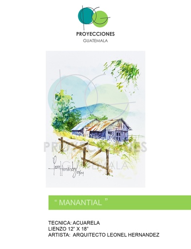 Pintura: Manantial