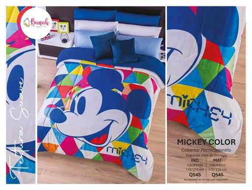 Cobertor Pachicalientito Mickey Mouse