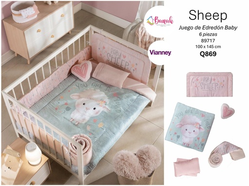 Juego De Edredón Baby Sheep
