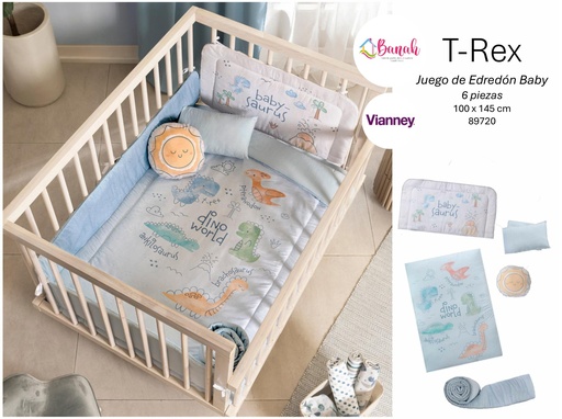 Juego De Edredón Baby T-Rex
