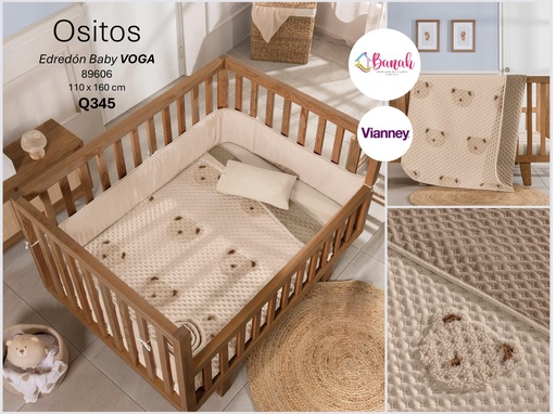 Edredón Baby Voga Ositos