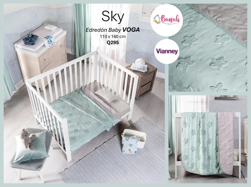 Edredón Baby Voga Sky