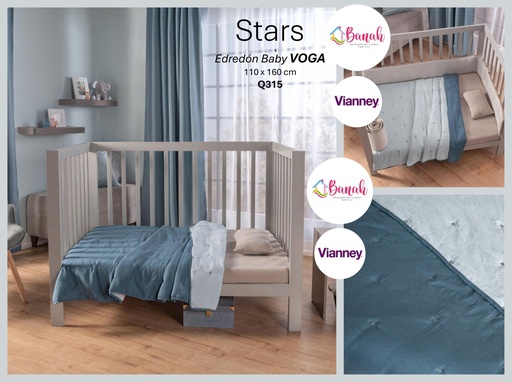 Edredón Baby Voga Stars